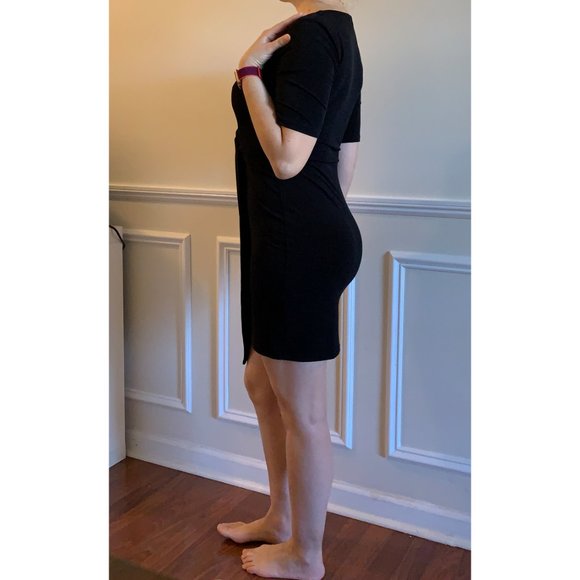 BANANA REPUBLIC S MIDID SLEEVE MINI DRESS - Picture 2 of 5